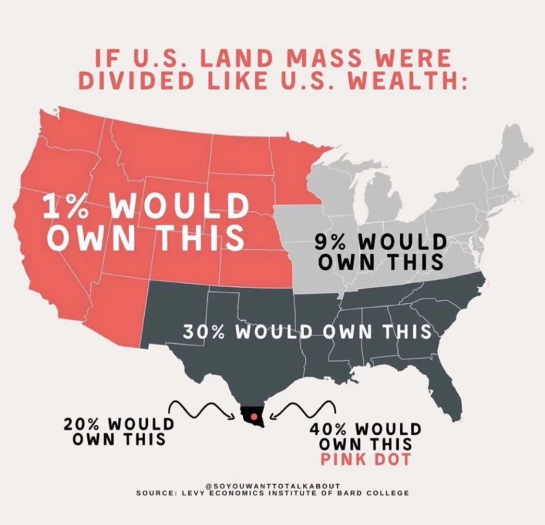 An infographic-style map of the United States divided into colored regions with overlaid text indicating what percentage of…