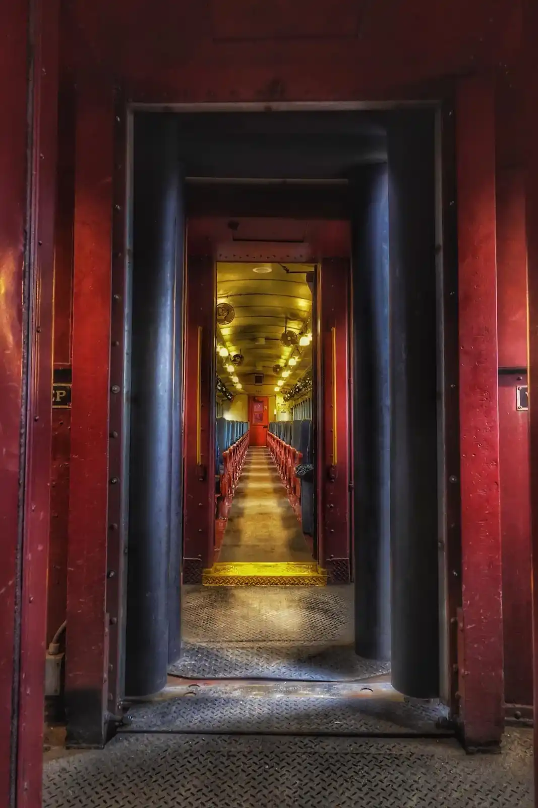 All aboard the train car adventure!