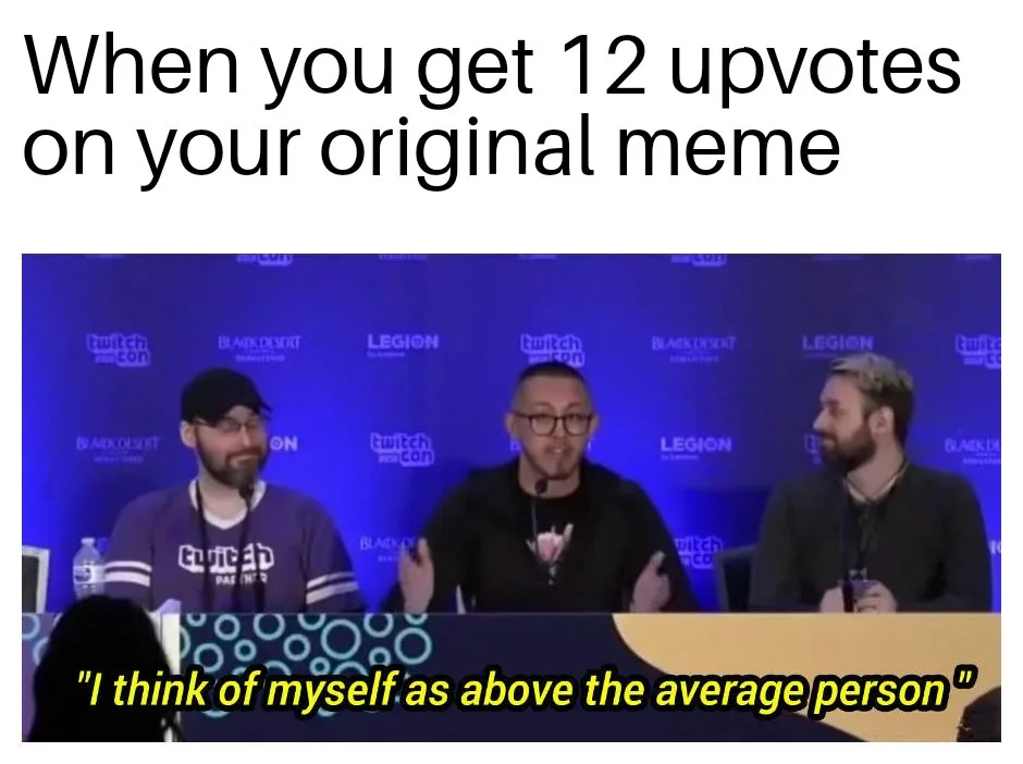 Today's highlight: A throwback to yesterday's meme.