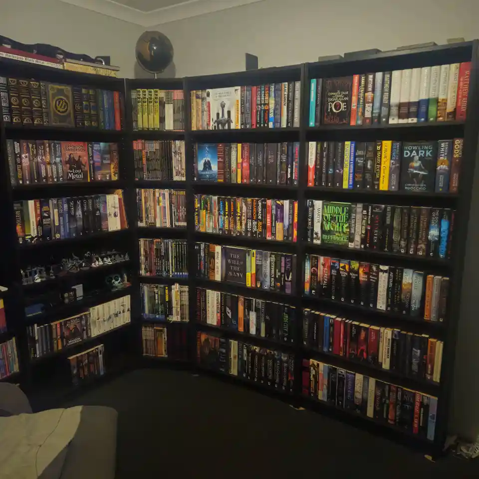 Bookshelves: A Glimpse into My Collection on 10/24