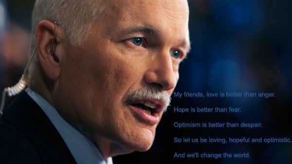 A close-up image of a man with gray hair and a mustache, wearing a suit and speaking, with overlaid text that reads: 'My…