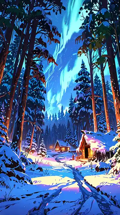 Embracing the chill of winter vibes.