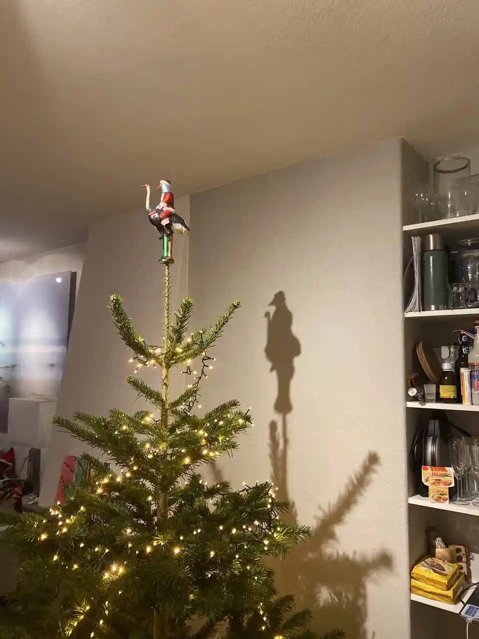 That Awkward Moment: Inappropriate Christmas Tree Topper Shadow