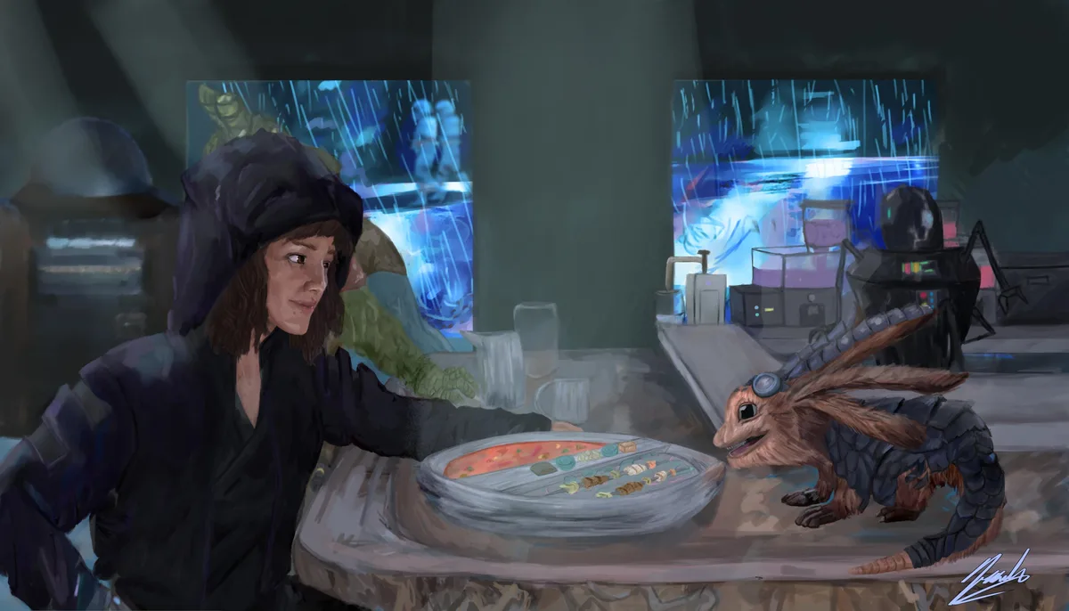 Bringing Star Wars Outlaws to Life Through Painting