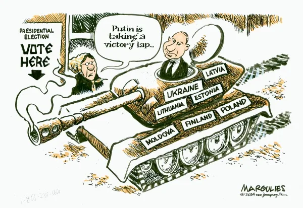Putin Caricature: A Satirical Take