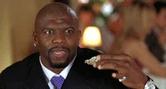 A six-panel meme sequence shows a man in a suit holding a small object, progressively reacting with increasing disgust…