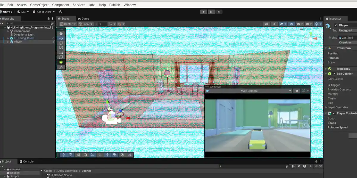 Why Does My Unity3D Window Look So Grainy?