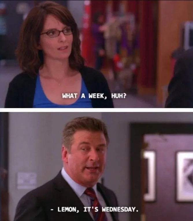 The meme features two panels from the TV show 'The Office.' The top panel shows a woman with glasses and a blue top saying…