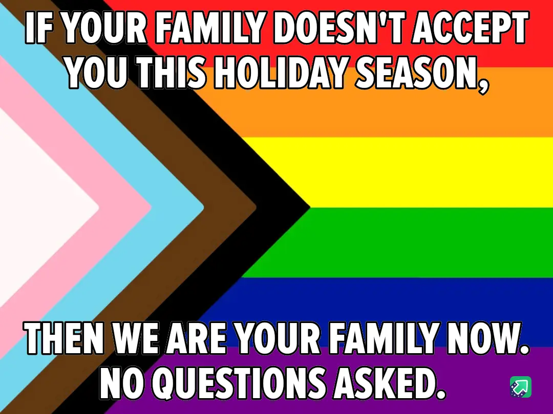 The image displays a composite flag with the left side showing the transgender pride flag and the right side showing the…