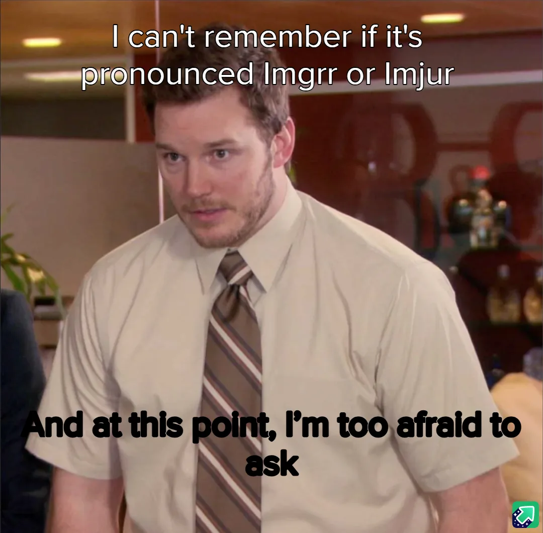 A man in a beige shirt and striped tie looks confused and hesitant. The text above him reads 'I can't remember if it's…