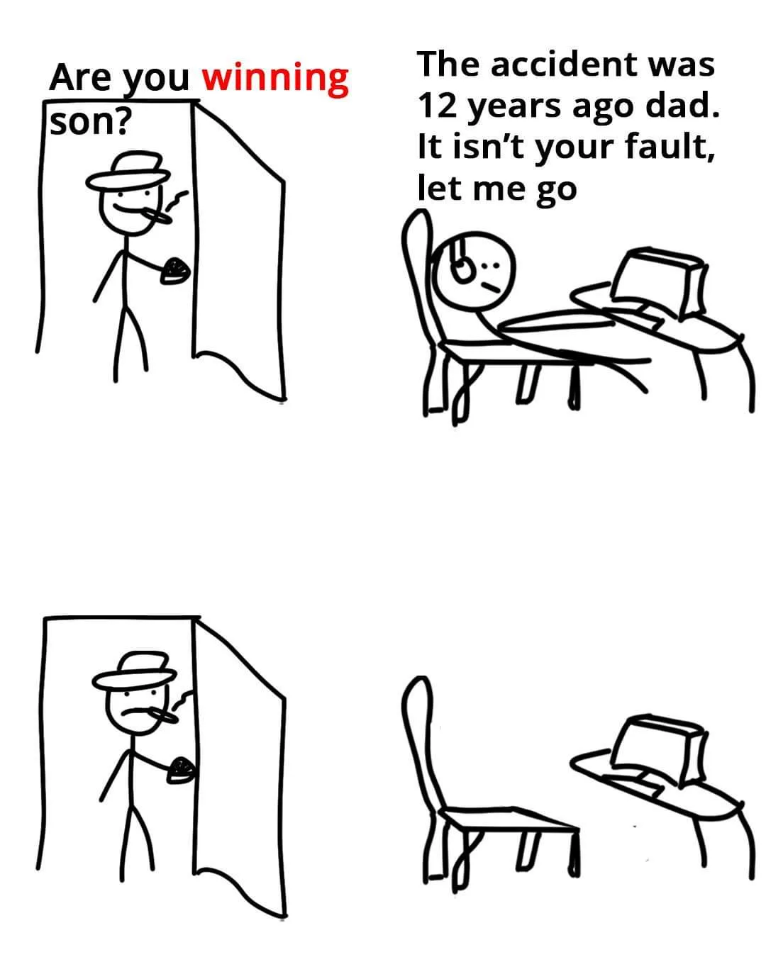 I came here for laughs, not to feel emotions!