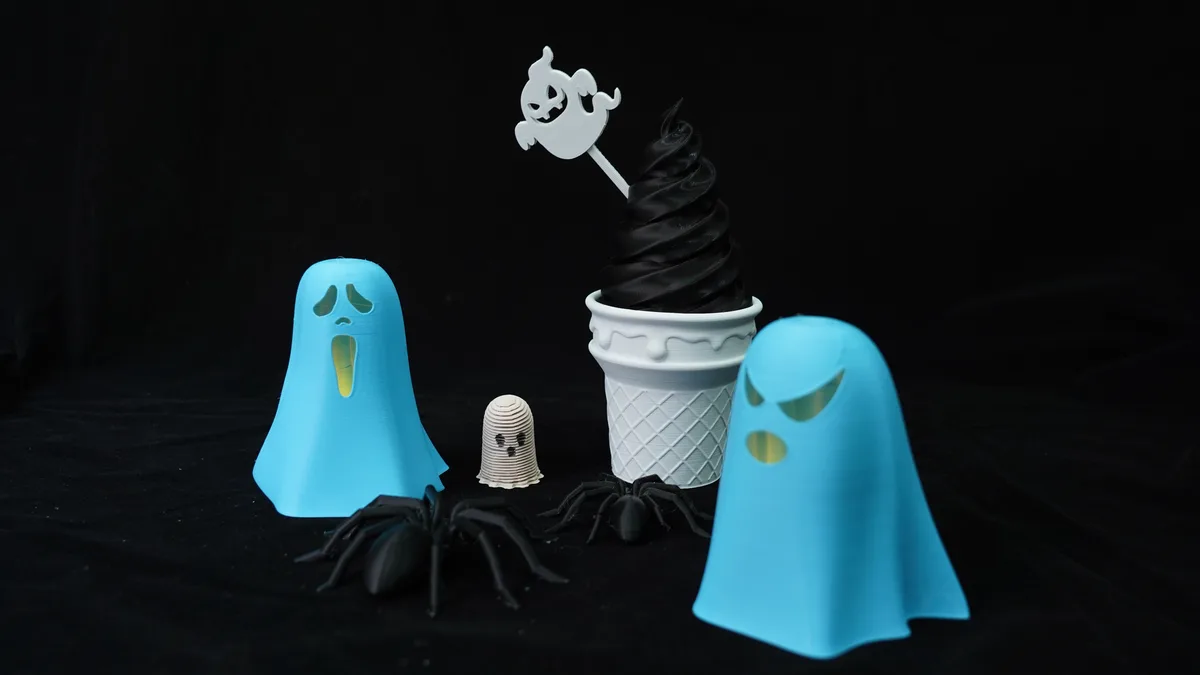 Check Out My Spooktacular 3D Printed Halloween Decorations!