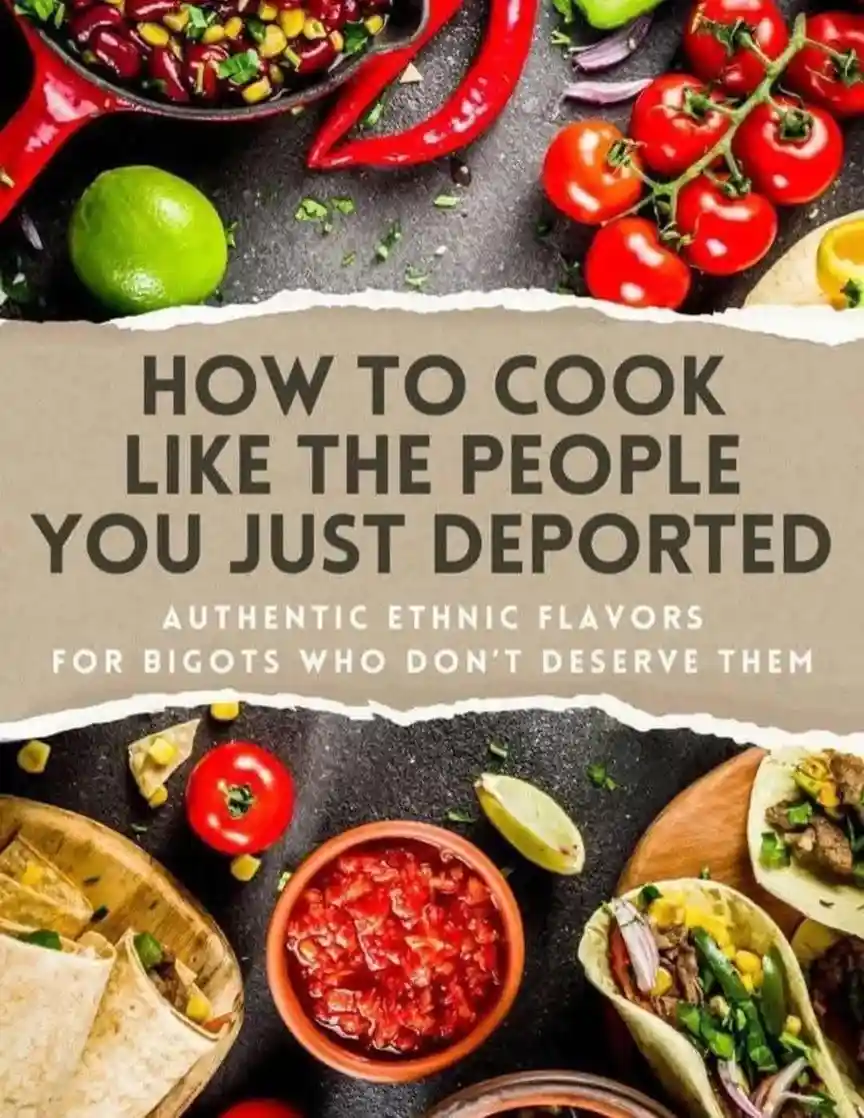 The image displays a vibrant food spread featuring Mexican cuisine including tacos, salsa, tomatoes, lime, and chili…