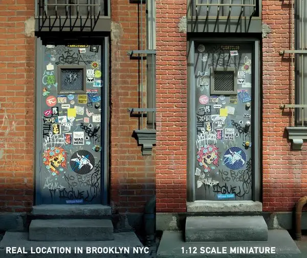 A Stunning Comparison: Real Location vs. 1:12 Scale Model