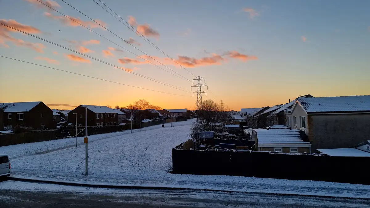 A Stunning Sunset Captured on 020125