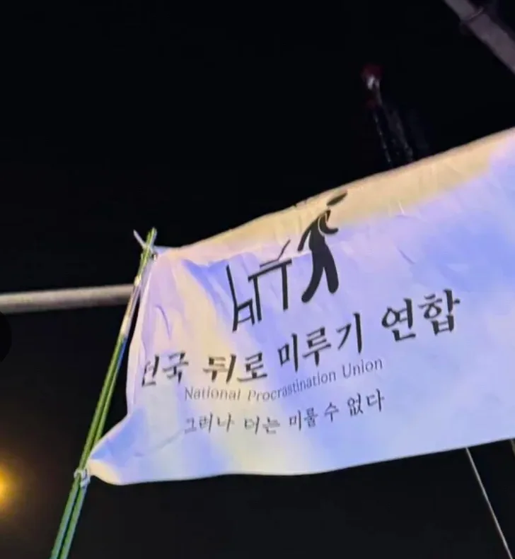 Protest Banners from Korea
