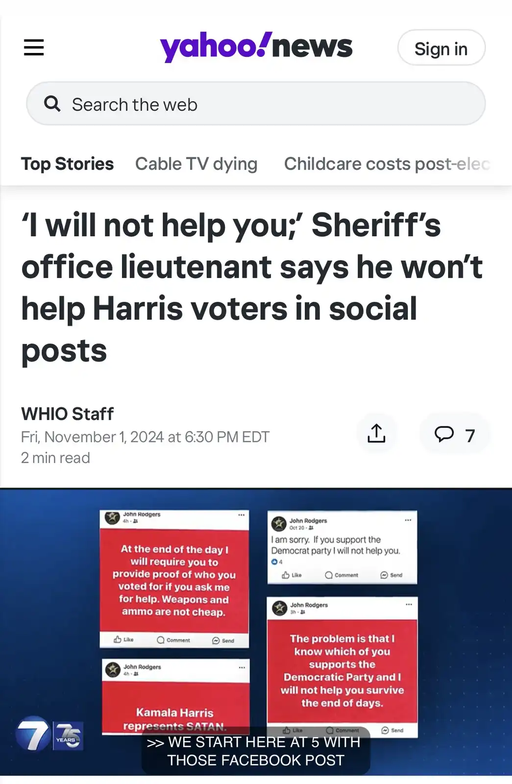Breaking News: Update from Clark County Sheriff