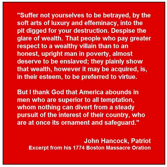 A message echoing from our past.