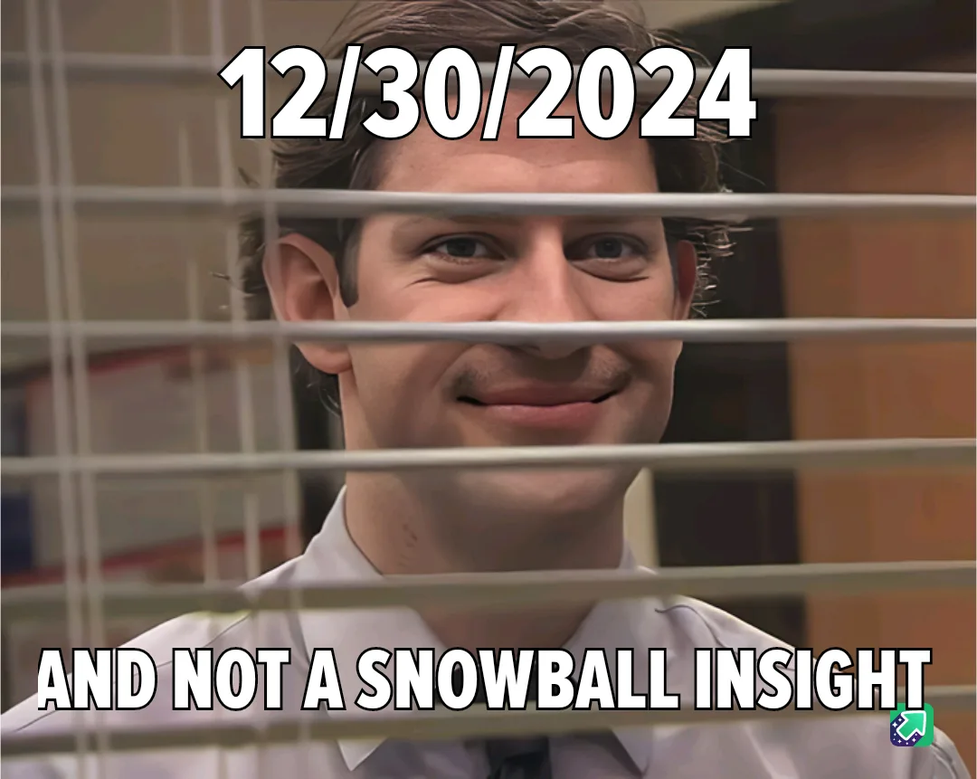 A man in a white collared shirt smiles through partially open office blinds. The text '12/30/2024' is overlaid at the top…