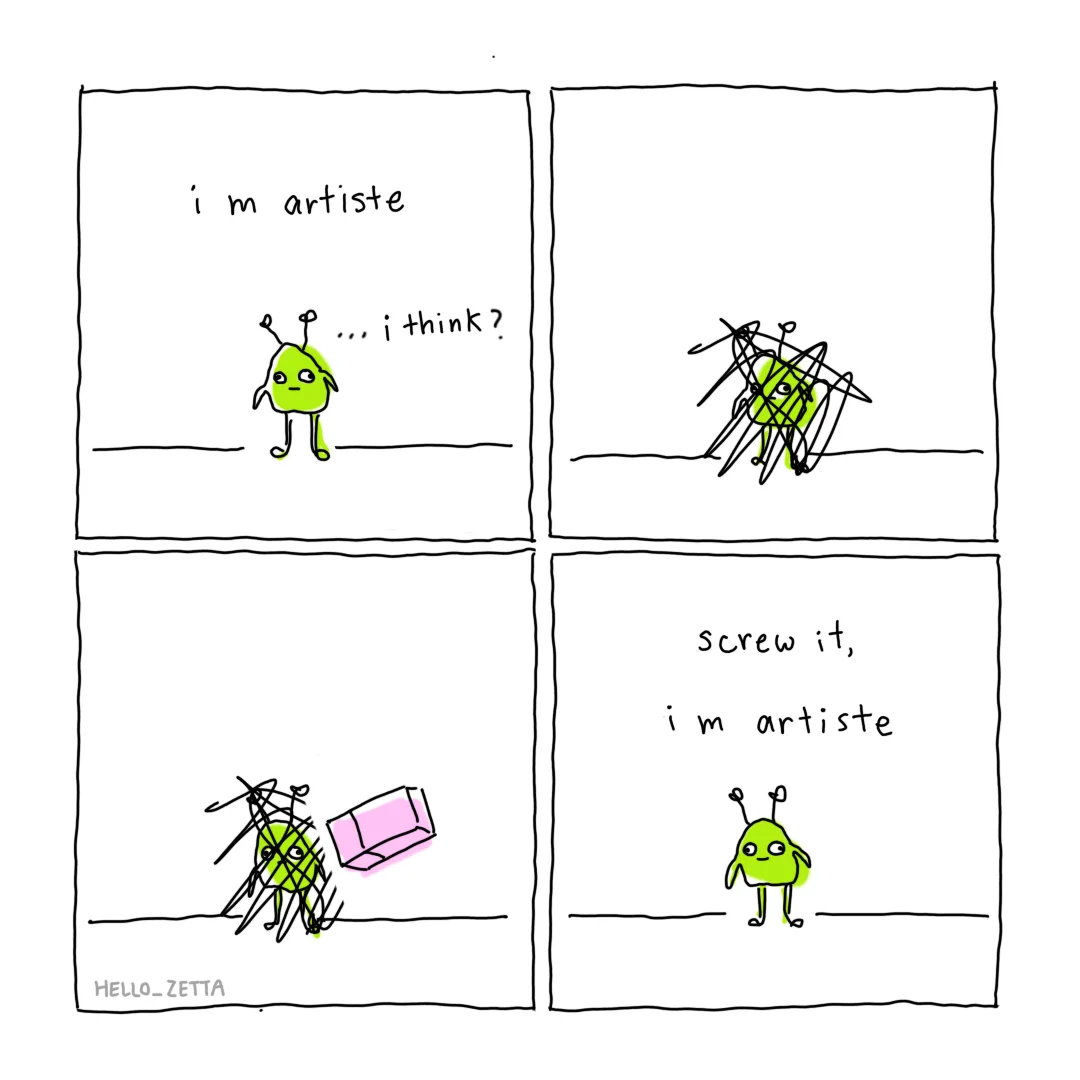 Overcoming Self-Doubt to Create More Comics