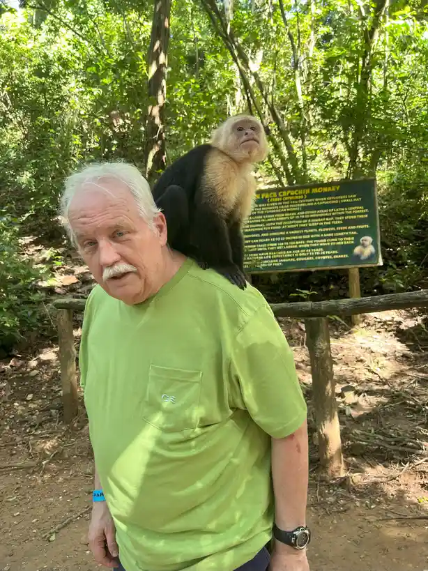 When Someone Says You've Got a Monkey on Your Back!