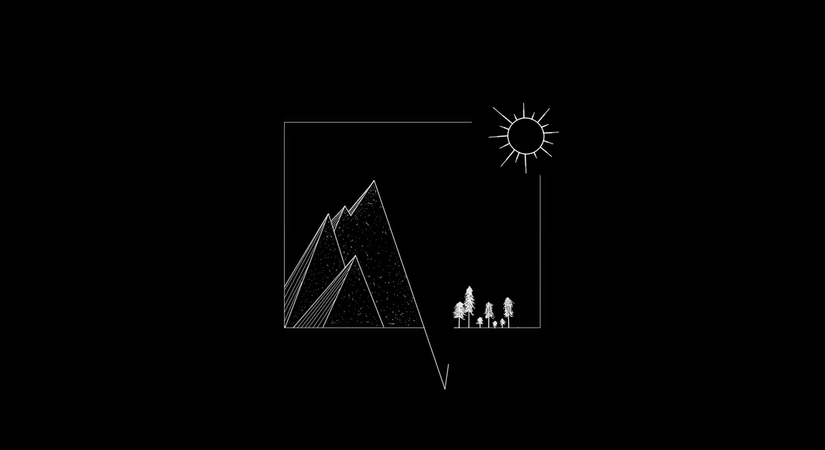 Striking Visual: A Cool Black Background to Enhance Any Design