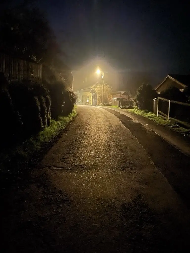 A Serene Autumn Night in Mid Wales