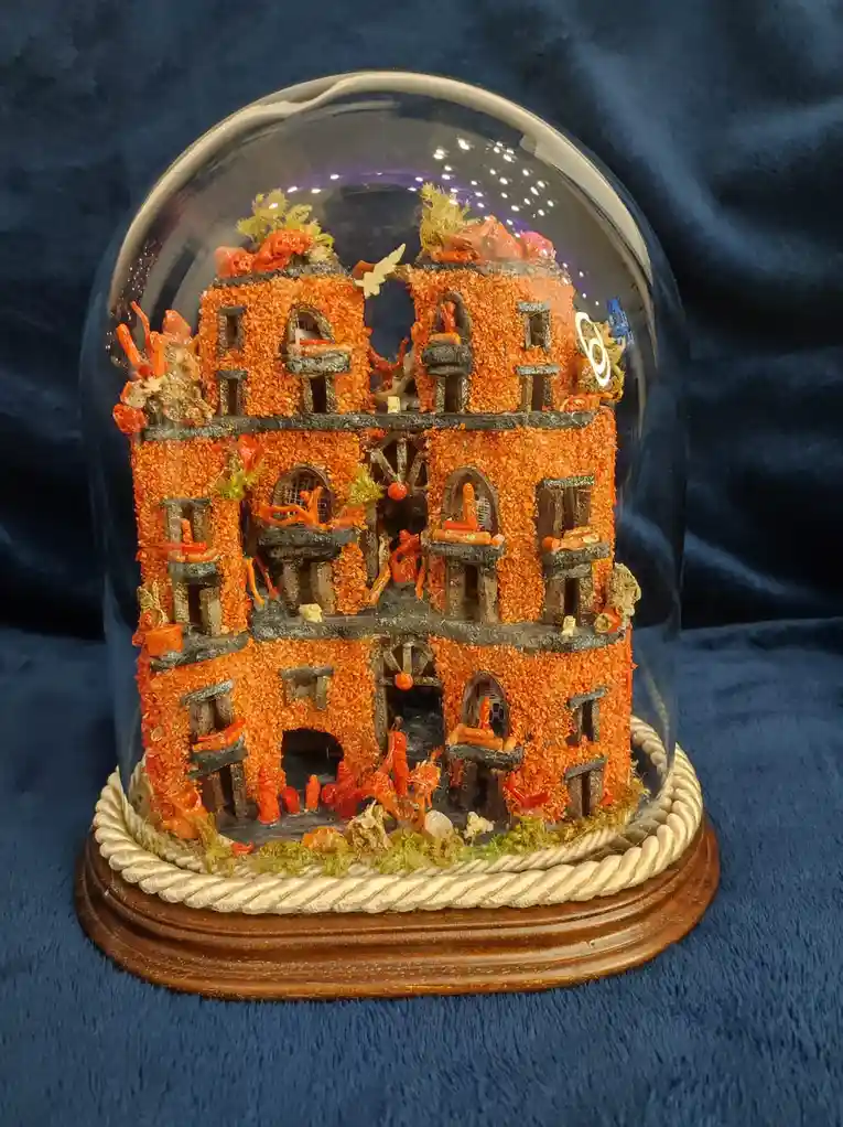 A Unique Coral Nativity Scene