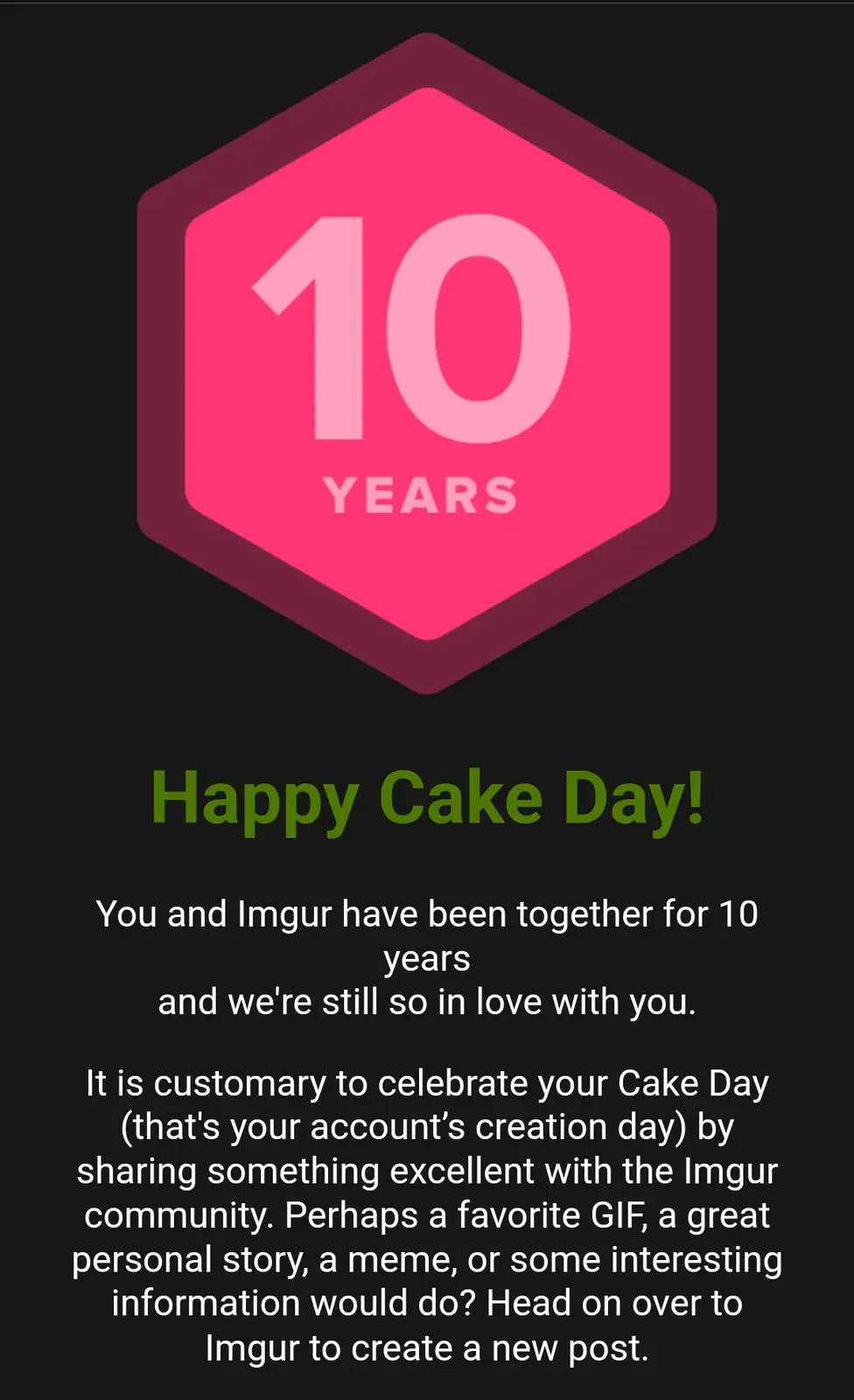 Hear me out... It's my cake day, everyone!