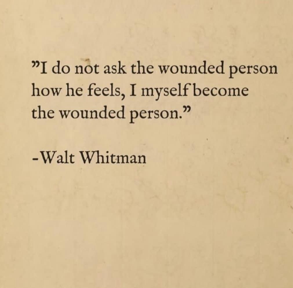 The image displays a quote in black serif font on a textured, beige paper background. The quote reads: "I do not ask the…