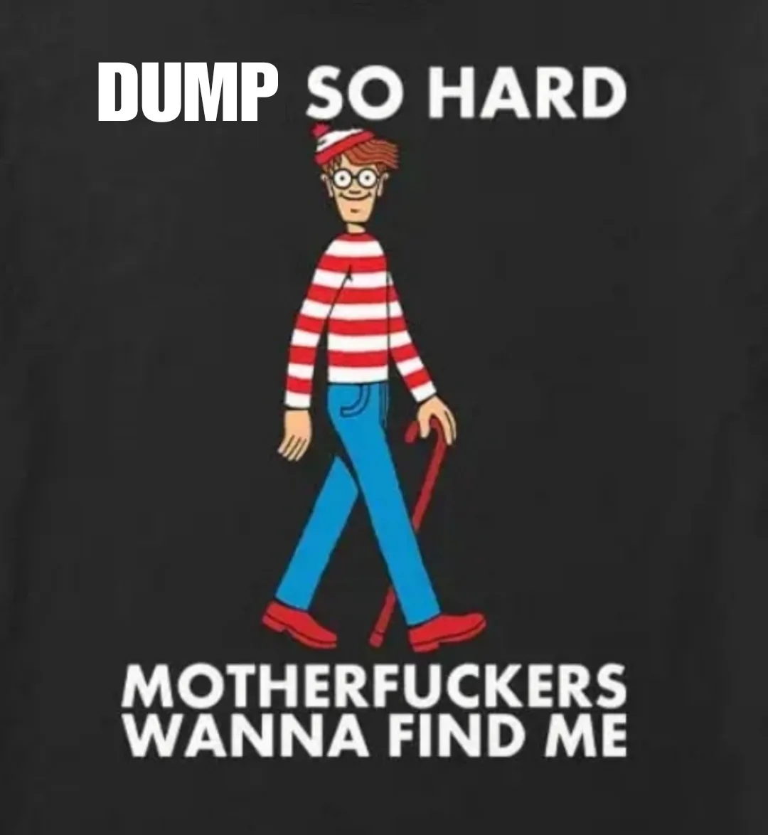 The image shows the cartoon character Waldo, recognizable by his red-and-white striped shirt, blue pants, red hat, and red…