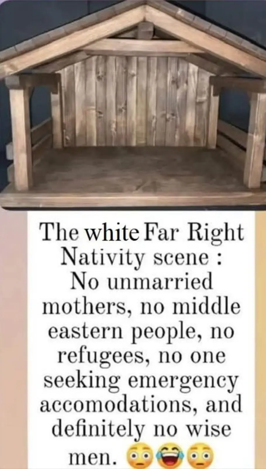 The Far Right's Unconventional Nativity Scene