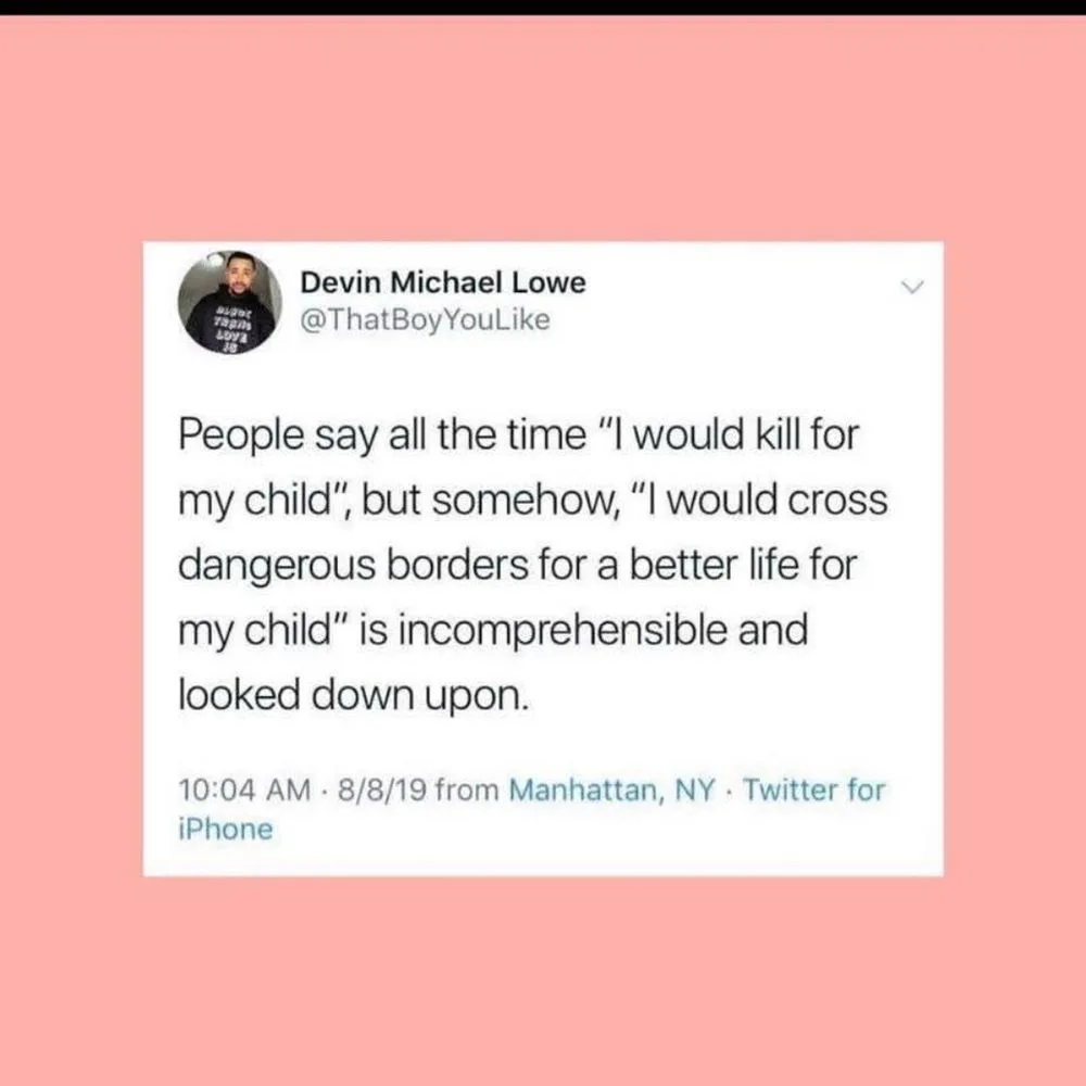 A screenshot of a tweet by Devin Michael Lowe (@ThatBoyYouLike) from August 8, 2019, posted from Manhattan, NY, on Twitter…