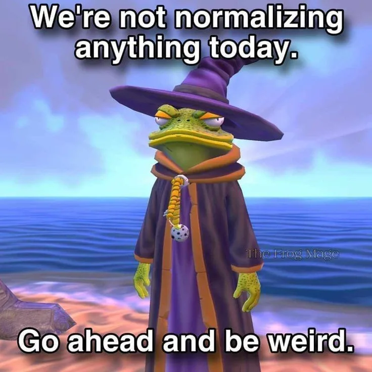Meme Collection 565: The Enigmatic Wizard Frog