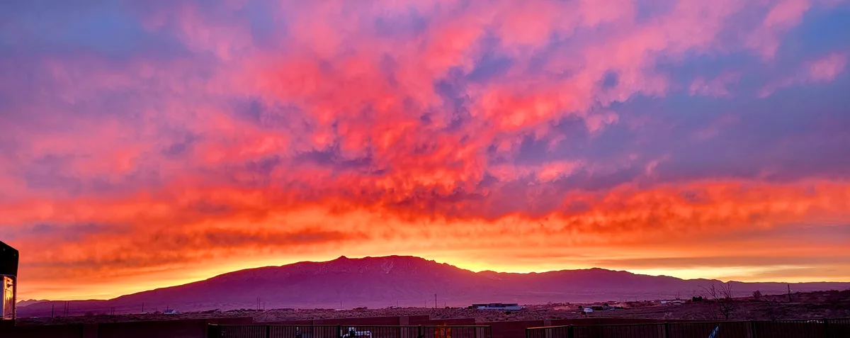 Breathtaking New Mexico Sunrise