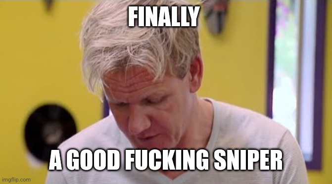 A man with gray hair, wearing a white t-shirt, looks down with a frustrated or exasperated expression. The image has bold…