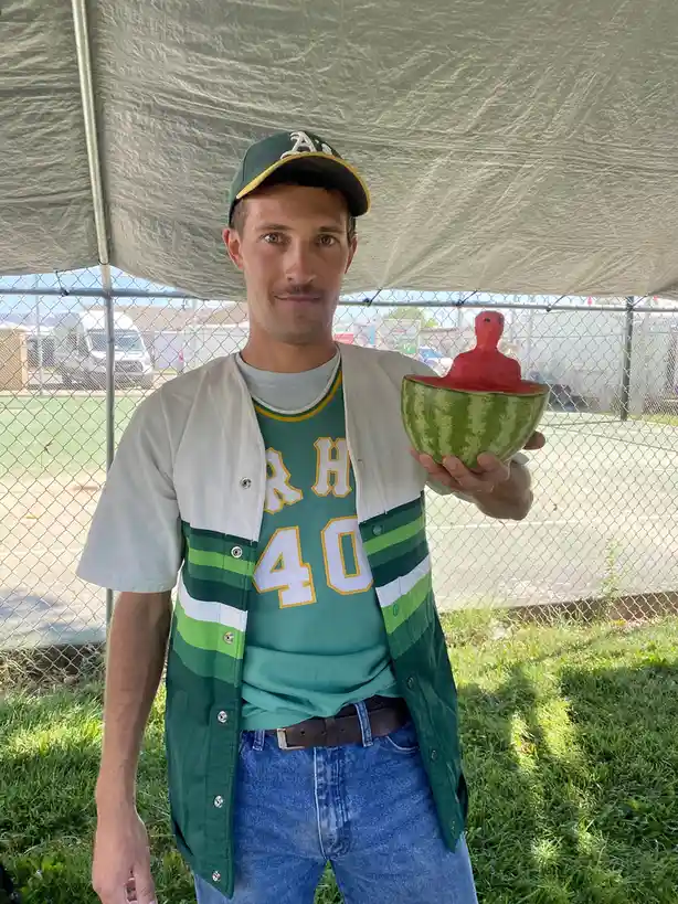 Introducing the adorable little melon man