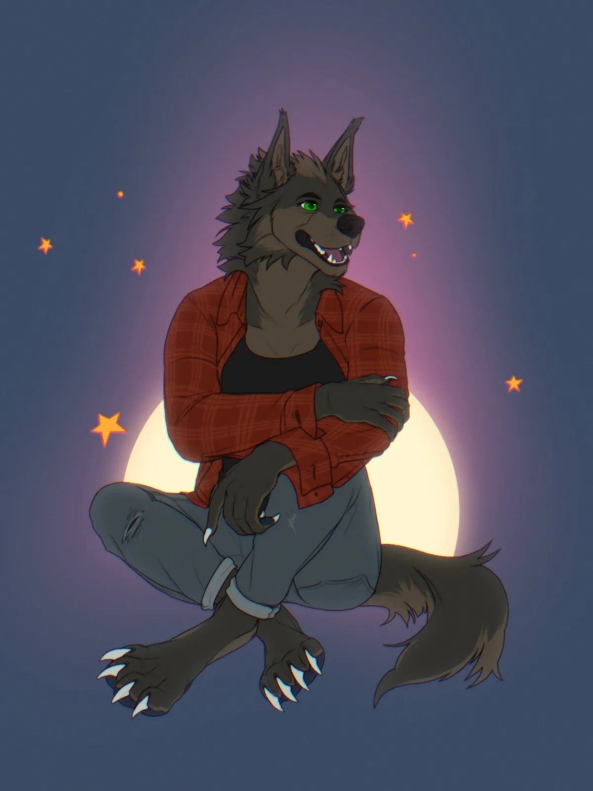 Five werewolves a day keeps Van Helsing at bay!