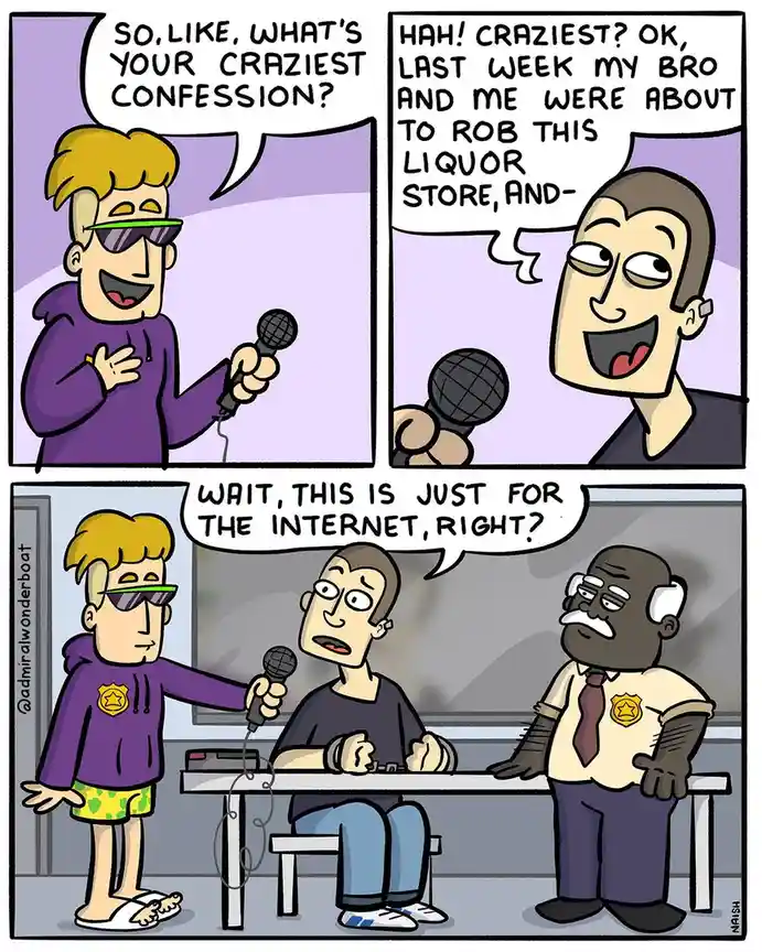 Exposing their own secrets (Original Content)