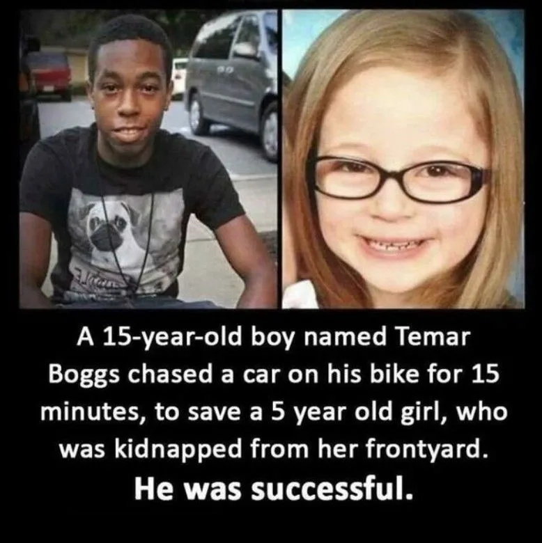 The image is a split-screen showing a young Black boy on the left and a young white girl with glasses on the right. Below…