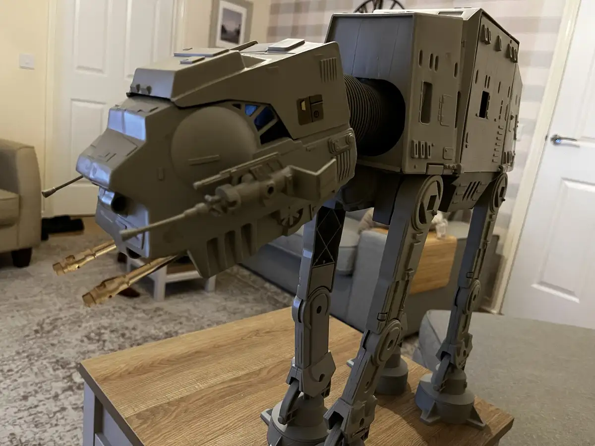 The iconic AT-AT from Empire Strikes Back