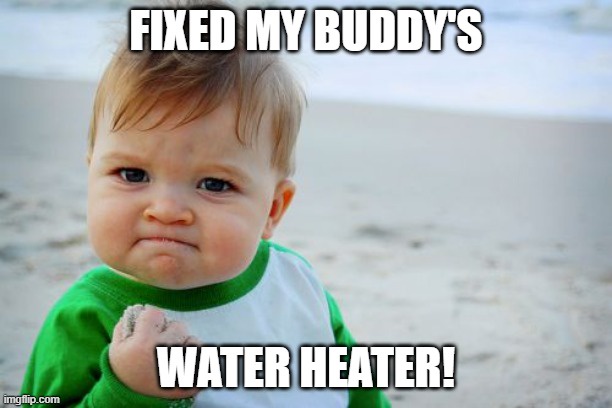 A Long Story Short: I Just Saved Them from a Plumber!
