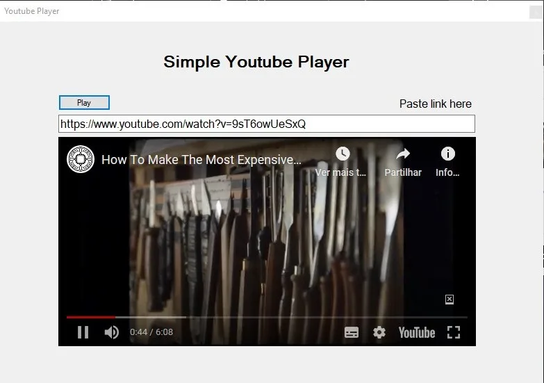 Creating a Simple YouTube Video Player with Winform C#