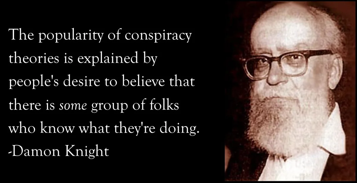 A sepia-toned photo of a man with glasses and a beard is shown next to white text on a black background. The text reads…