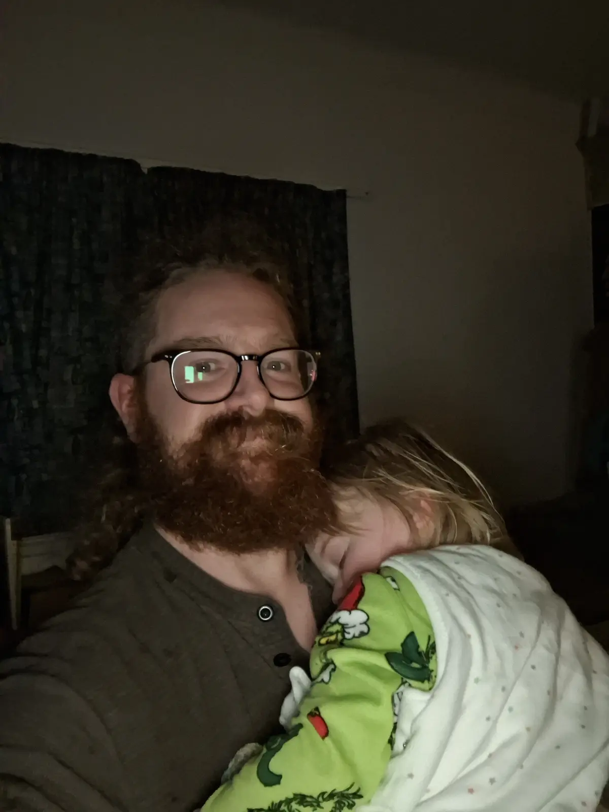 Capturing a Precious Moment: Selfie with a Baby