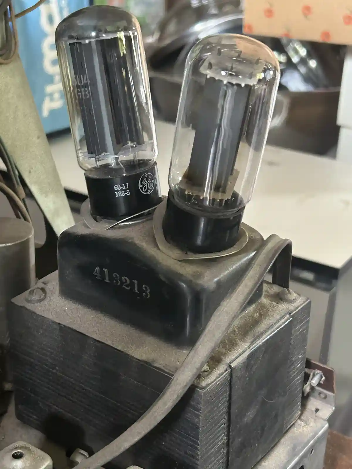 Inside the Sylvania CRT TV Power Transformer