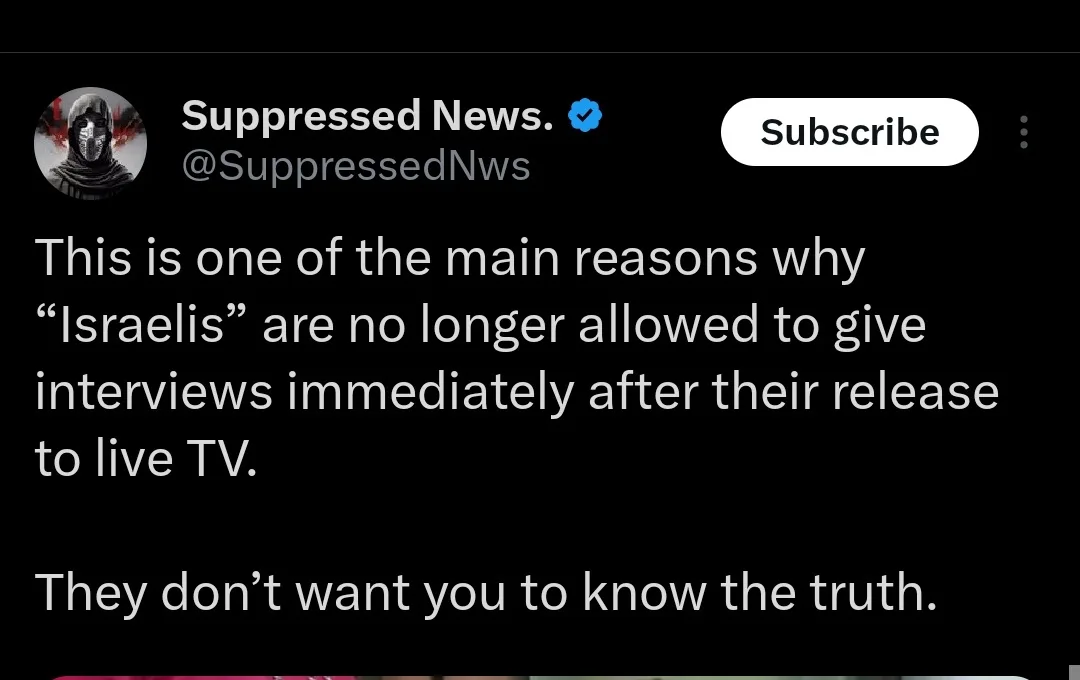 A screenshot of a YouTube video thumbnail from a channel called 'Suppressed News.' The channel's profile picture shows a…