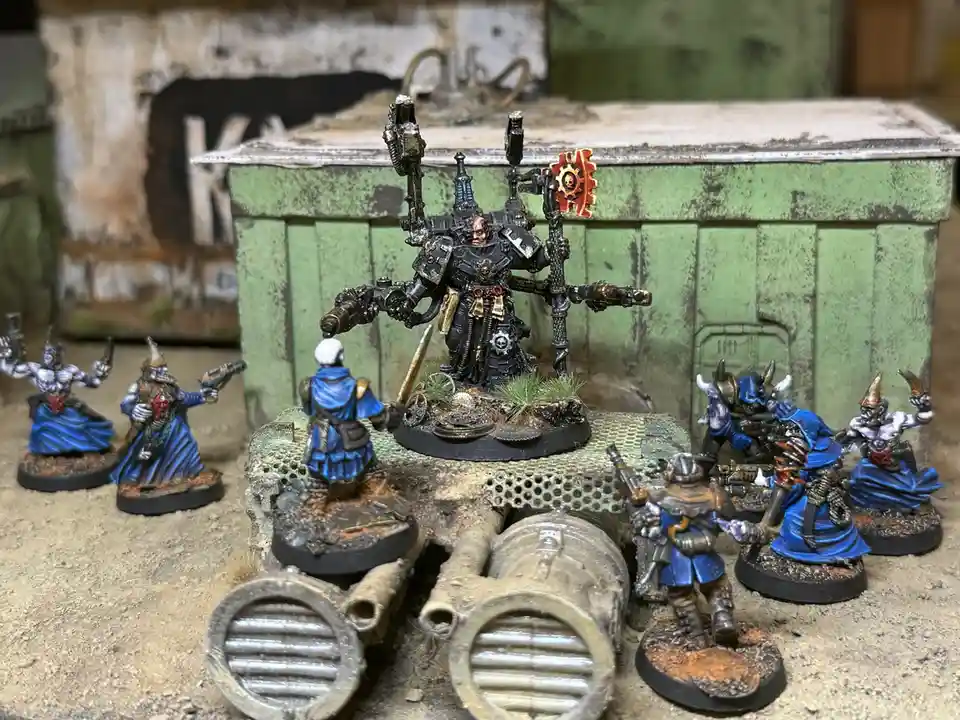 Behold the Painted Space Marine Techmarine