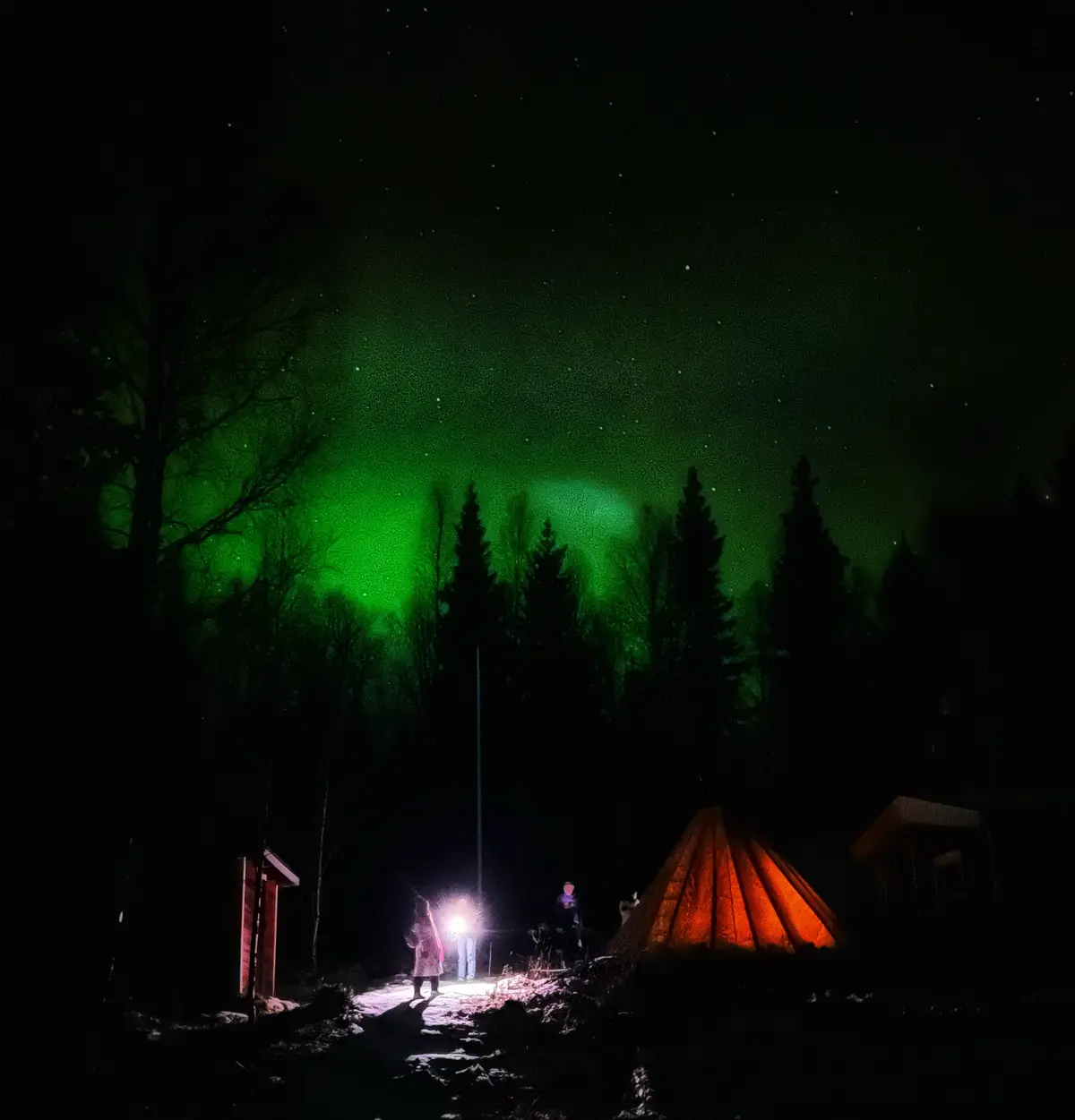 Chasing the Northern Lights in Finland