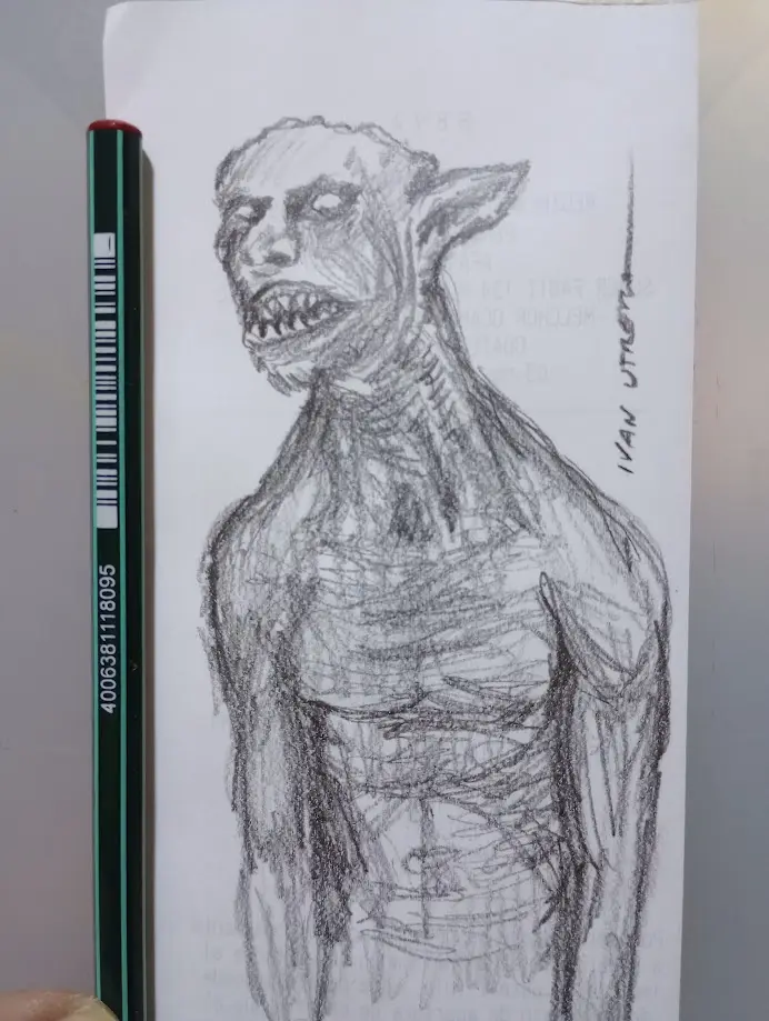 Artistic Sketching in Progress